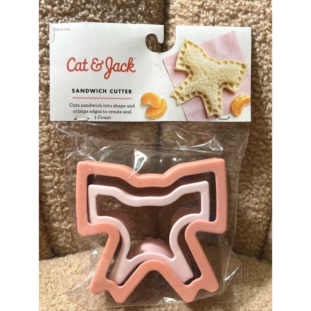 NEW Sandwich Cutter - Cat & Jack™ Bow: Stainless Steel Cookie Tool